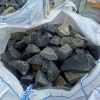 Kamień Naturalny Łupany Antracyt Grafit 70-150 mm  do koszy gabionowych na skarpę 1000 kg TONA