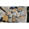 Gnejs Szaro-Złoty kamień naturalny elewacyjny duża płytka 1-3 cm
