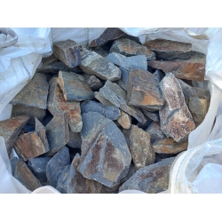 Kamień Naturalny Szarogłaz 70-200 mm łupek księżycowy szarogłazowy 1000 kg TONA