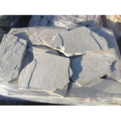 Gnejs szary kamień naturalny elewacyjny duża płytka 1-3 cm