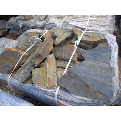 Kamień naturalny łupek szarogłazowy ścieżkowy na ścieżkę grubość 3-6 cm 1000 kg TONA