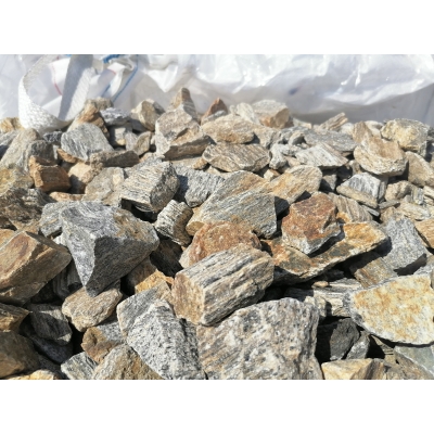 Kora Kamienna Gnejsowa 32-64 mm kamień naturalny gnejs do ogrodu 1000 kg TONA