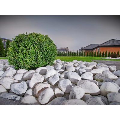 Otoczak Janowicki 6-8 cm nowoczesny kamień do ogrodu 1000 kg TONA