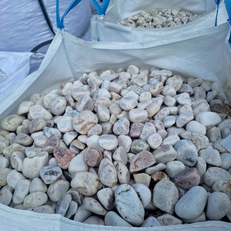 Otoczak Janowicki 4-6 cm nowoczesny kamień do ogrodu 1000 kg TONA