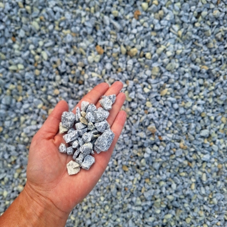 Granit 8-16 mm grys granitowy dalmatyńczyk kamień naturalny do ogrodu 1000 kg TONA