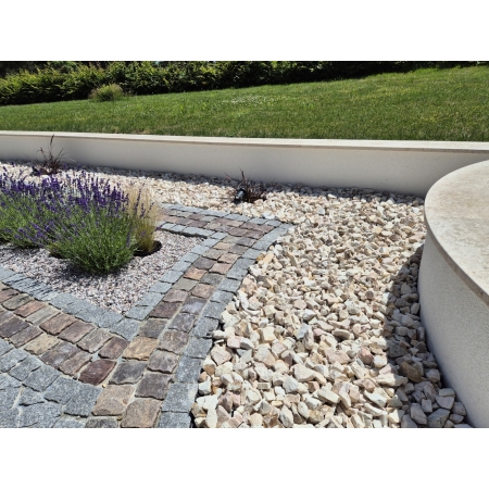 Biała Marianna 16-32 mm grys marmurowy ozdobny do ogrodu 1000 kg TONA