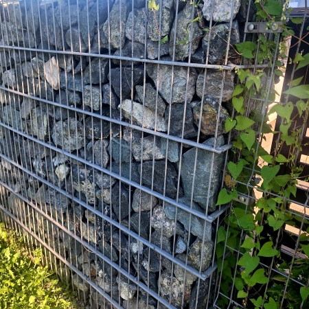 Kamień naturalny zielony gabion Polish Green serpentynit 80-150 mm 1000 kg