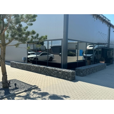 Kamień Naturalny Łupany Antracyt Grafit 70-150 mm  do koszy gabionowych na skarpę 1000 kg TONA