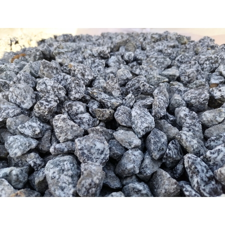 Granodioryt 16-22 mm grys sjenitowy ozdobny do ogrodu 1000 kg TONA