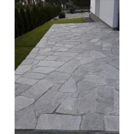 Gnejs szary kamień naturalny elewacyjny na schody taras ścieżkę duża płytka 1-3 cm