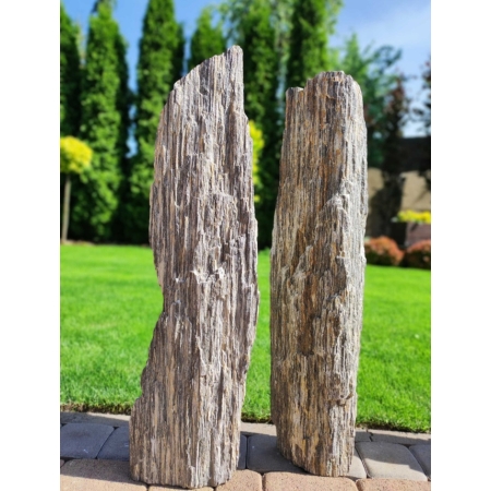 Szpilki gnejsowe ozdobne z kory kamiennej pasiaste 20-120 cm 1000 kg TONA
