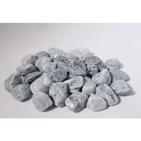 Otoczak SILVER szary grecki 1-3 cm nowoczesny elegancki kamień do ogrodu 1000 kg TONA